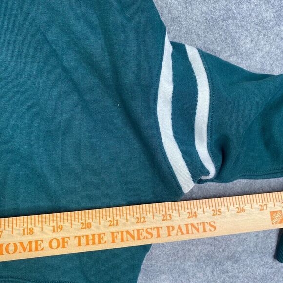 Abercrombie & Fitch Womens Cropped Sweatshirt Varsity Size XS Y2K - Picture 3 of 7